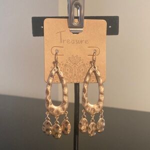 Gold Dangle Earrings